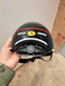 京东京造 TK02电动车头盔短镜款 夏季四季通用3C认证新国标A类315推荐电瓶车头盔M码亮光黑 实拍图