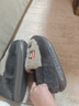 大嘴猴大嘴猴包跟棉拖鞋男款加厚底踩屎感冬天防滑保暖室内居家防滑女士 深灰【抗寒保暖】 42-43 标准码 实拍图