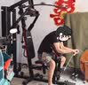 美力德健身器材多功能一体机家用综合训练器飞鸟单人站室内力量运动器材 MT黑色【73KG配重丨升级加强款】 实拍图