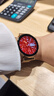 AELVO WATCH GT4系列女士智能手表运动健康监测蓝牙通话品牌新款成人GT5PRO风2025生日礼物女生女孩妈妈 玫瑰金（含三种表带）新一代健康运动手环 适用于VIVO一加OPPO苹果小米等品 实拍图