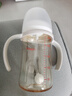 贝亲（Pigeon）PPSU自然离乳双把手重力球吸管奶瓶 240mL 6月以上 AA252 实拍图