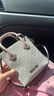 MICHAEL KORS【李佳琪直播间同款】礼物MK女包MERCER琴谱包迷你香草白/浅粉 实拍图