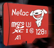朗科（Netac）＆JOY联名款 128GB TF(MicroSD)存储卡 U3 C10 A1 4K P500系列 读速100MB/s 支持4K 不间断录制 实拍图