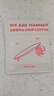 WE ARE MANNER挂耳咖啡包多风味混合滤挂美式手冲精品黑咖啡咖啡粉20包装 浅烘（酸甜） 200g 实拍图