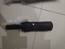 暖心话全自动雨伞折叠大号男女双人晴雨两用防紫外黑胶防晒遮阳伞太阳伞 72骨升级款大伞-尊贵黑 实拍图