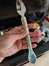 COOKSS婴儿刮泥勺宝宝辅食工具泥刮勺子不锈钢刮水果神器儿童餐具辅食勺 实拍图