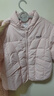 巴拉巴拉童装儿童棉服男童女童外套冬装棉衣绣花宝宝衣服 梦幻粉60308 120 实拍图