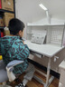 忆瞳儿童学习桌小学生家用写字书桌小孩写作业专用桌子可升降桌椅套装 创想家Pro灰+天幕书架+追背椅 实拍图