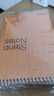 【全网低价】国誉(KOKUYO)螺旋本Gambol渡边竖翻本线圈速记本4x6寸 8mm中央分栏线 60张/本 6本 WCN-S4060 实拍图