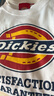 dickieslogo印花短袖T恤情侣款圆领休闲男装T恤 DK007088 白色 XXL  实拍图