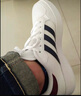 adidas BREAKNET休闲网球文化板鞋小白鞋男子阿迪达斯官方轻运动 白色/藏青蓝/酒红色   43 实拍图