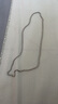 钛钢男士项链 钛钢吊坠配链欧美O字链时尚简约圆珠项链 圆珠链（3MM粗长60CM） 实拍图