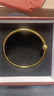 周生生新年礼物足金光面黄金手镯传承素圈圆棍90194K计价07圈11.85克 实拍图