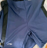 李宁（LI-NING）儿童泳衣男童中大童游泳衣分体泳裤383藏蓝泳镜泳帽套装170 实拍图