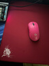臻火渡 鼠标垫电竞fps顺滑细面  纯色竞技游戏专用大号小号桌垫 CSGO LOL PUBG 无畏契约 红色 490*420*5 锁边天然橡胶底 实拍图