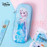 迪士尼（disney）小学生文具3D压膜抗压耐摔EVA大容量笔袋文具盒冰雪奇缘系列蓝色 实拍图