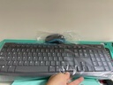 罗技（Logitech）MK275 键鼠套装 无线键鼠套装 办公键鼠套装 全尺寸 商务键鼠套装 带无线2.4G接收器 黑蓝色 实拍图