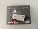 宏碁掠夺者（PREDATOR）48G(24G×2)套装 DDR5 6000频率 台式机内存条 Hermes冰刃系列 RGB灯条(C28) 石耀黑 AI电脑配件 实拍图