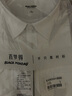 BLACKMONDAY夏季纯棉牛津纺衬衫男短袖全棉男士免烫时尚百搭商务休闲正装衬衣 实拍图