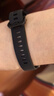 十闪 华为手环8表带手环band10/9/8NFC标准版腕带通用智能运动华为手环硅胶8/9/10代表带 幻夜黑 实拍图