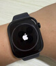 Apple/苹果 Watch Series 10 智能手表GPS款46毫米亮黑色铝金属表壳黑色运动型表带M/L MX273CH/B 实拍图