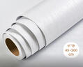 quatrefoil 木纹翻新贴墙纸自粘墙贴书桌衣柜木门旧家具贴纸 0.45*5米白木纹 实拍图