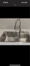 欧琳（OULIN）厨房水槽大单槽304不锈钢单槽洗菜盆一体盆台下盆 【亏本冲销量657B】76×45 实拍图