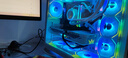 酷冷至尊（CoolerMaster）冰神G360/龙影2代 白色 ARGB CPU水冷散热器 2.1吋LCD屏显/优化铜底水道/多平台扣具/ATMOS II 实拍图