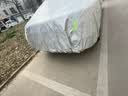 鑫盛凌车衣全车罩防雨防晒汽车遮阳罩牛津布隔热防尘防风盖车布四季加厚 适用于极狐阿尔法S6车衣全车罩 银色加棉加厚牛津布汽车衣罩外套 实拍图