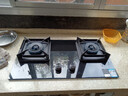 万和燃气灶【蓝莲花C3】液化气双灶4.8KW猛火灶 63%热效率 易清洁钢化玻璃 可调节底盘 实拍图