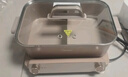 美的（Midea）钛陶0氟多功能锅电火锅不锈钢蒸锅鸳鸯火锅专用锅超薄速沸多功能一体电锅煎烤料理锅DLS332266S 实拍图