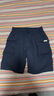 马登工装美式P44针织短裤男大口袋运动五分卫裤阿美咔叽日系休闲裤夏 藏青色 L 实拍图