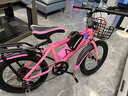儿童自行车山地车6-7-8-10-12-15岁学生单车变速小孩18寸20寸22寸 标配单速白粉色送礼包 20寸适合身高120-140厘米【约8-12岁】 实拍图