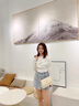 MARIE CLAIRE包包女包奢侈品女士斜挎包单肩包生日礼物送女友老婆 米白色  礼盒装【次日达】 实拍图