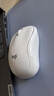 罗技（Logitech）M221 轻音鼠标 无线鼠标 办公鼠标 对称鼠标 带无线微型接收器 米白色 实拍图