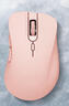 雷神雷神ML101无线鼠标2.4G办公轻静音鼠标女生粉色家用笔记本电脑鼠标便携长续航省电 ML101藤萝紫 实拍图