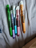 派通（Pentel）BLN105按动黑色中性笔高颜值0.5mm签字笔商务学生速干水笔水性笔文具 粉杆黑芯单支装 实拍图