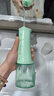 罗曼（ROAMAN）冲牙器便携式电动牙齿冲洗器洁牙器水牙线大容量送情侣男女朋友生日节日礼物家电国家补贴W10绿 实拍图