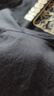 JEANSWEST CLUB真维斯集团短袖T恤男 夏季透气纯棉汗衫韩潮宽松上衣半袖 藏青  实拍图