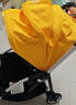 博格步（BUGABOO）荷兰Bugaboo Bee6博格步多功能轻便城市型双向可折叠婴儿推车 银架柠檬黄 黑座 实拍图