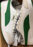 彪马（PUMA）经典复古透气小白鞋男女冬季休闲板鞋运动鞋COURT 371931 白-亚马逊绿-浅灰-06 37.5 实拍图