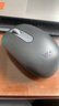罗技（Logitech）M196 无线蓝牙鼠标 办公鼠标 笔记本商务办公家用 小巧便携 对称手型 石墨灰 实拍图