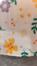 洁丽雅婴儿小毛巾A类 6层纱布口水巾儿童宝宝洗脸小方巾 25*25cm 4条装 实拍图