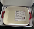 珐宝（staub）陶瓷烤盘芝士焗饭焗面盘家用烤箱焗炉专用烘焙双耳长方菜盘 樱桃红20*16cm 实拍图
