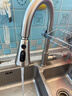 恒洁（HEGII）抽拉式厨房水龙头 304不锈钢三出水水槽冷热水龙头HMF910-412-SD 实拍图