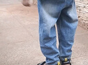 真维斯男童牛仔裤2025秋装男孩裤子帅气儿童休闲裤春秋款中大童宽松长裤 实拍图