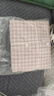 无印良品（MUJI）[自营限定款]女士无侧缝 双层纱织睡衣  软棉棉内衣 浅粉色格纹 L 实拍图