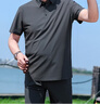 宝财羊爸爸套装夏季短袖t恤男冰丝polo衫运动中老年人上衣服父亲节礼物 实拍图