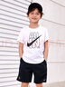 NIKE3BRAND 耐克童装纯棉【短袖T恤+短裤2件套】夏季儿童运动套装 实拍图