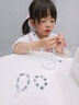 尚美贝贝儿童古风串珠礼盒玩具女孩生日礼物发饰琉璃手工diy过家家玩具 实拍图
